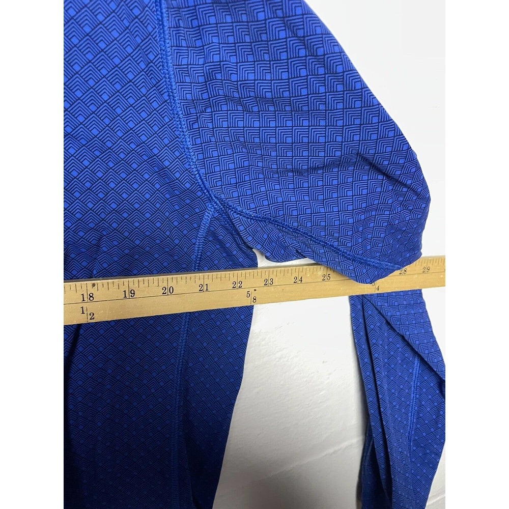 Greyson Men’s Long Sleeve Quarter-Zip Pullover in Royal Blue - Picture 5 of 5